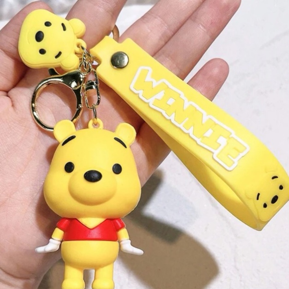 Winnie the Pooh  Backpack Key Chain Accessories, Lenard,Wristlet Key chain